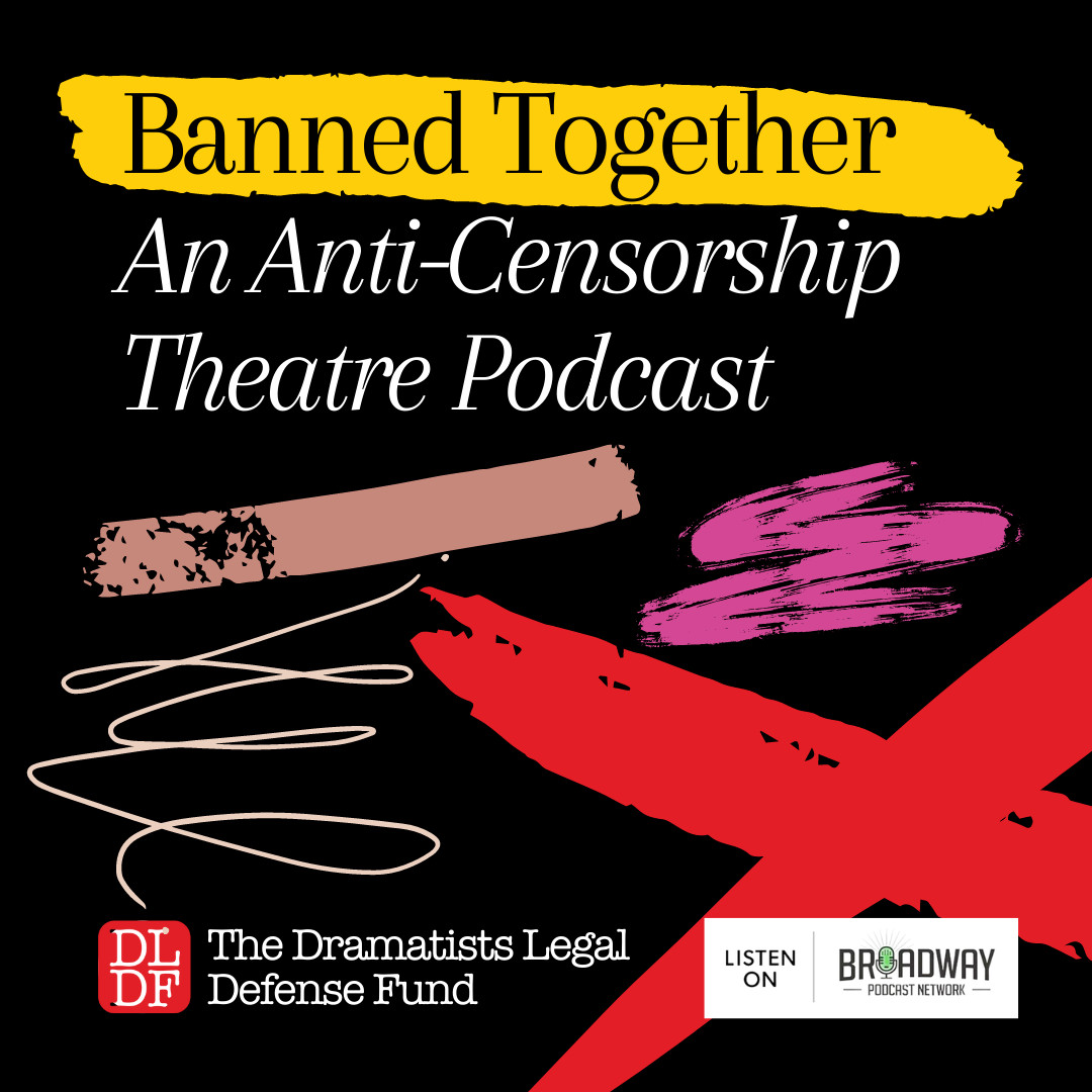 This week is #BannedBooksWeek. Now available to download, our #BannedTogether podcast includes songs, scenes, and monologues from 11 shows that have been banned or censored including 'Trouble in Mind,' 'Fun Home,' & 'The Laramie Project' broadwaypodcastnetwork.com/bpn-live-repla… @bwaypodnetwork