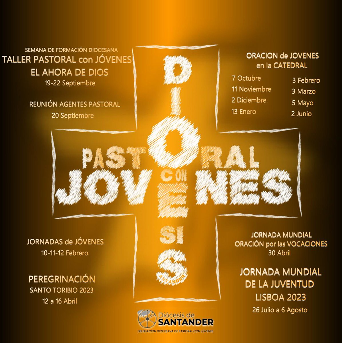 PJ_Santander's tweet photo. ¡Os presentamos la programación para este curso 2022-2023!
 
Tendremos una reunión en el SEMINARIO DE CORBÁN mañana, MARTES 20 DE SEPTIEMBRE, a las 20h. (al finalizar los talleres de las Jornadas de Formación).
 
También podéis seguir la reunión online.

+info en nuestra web https://t.co/B1ASP2mOVT