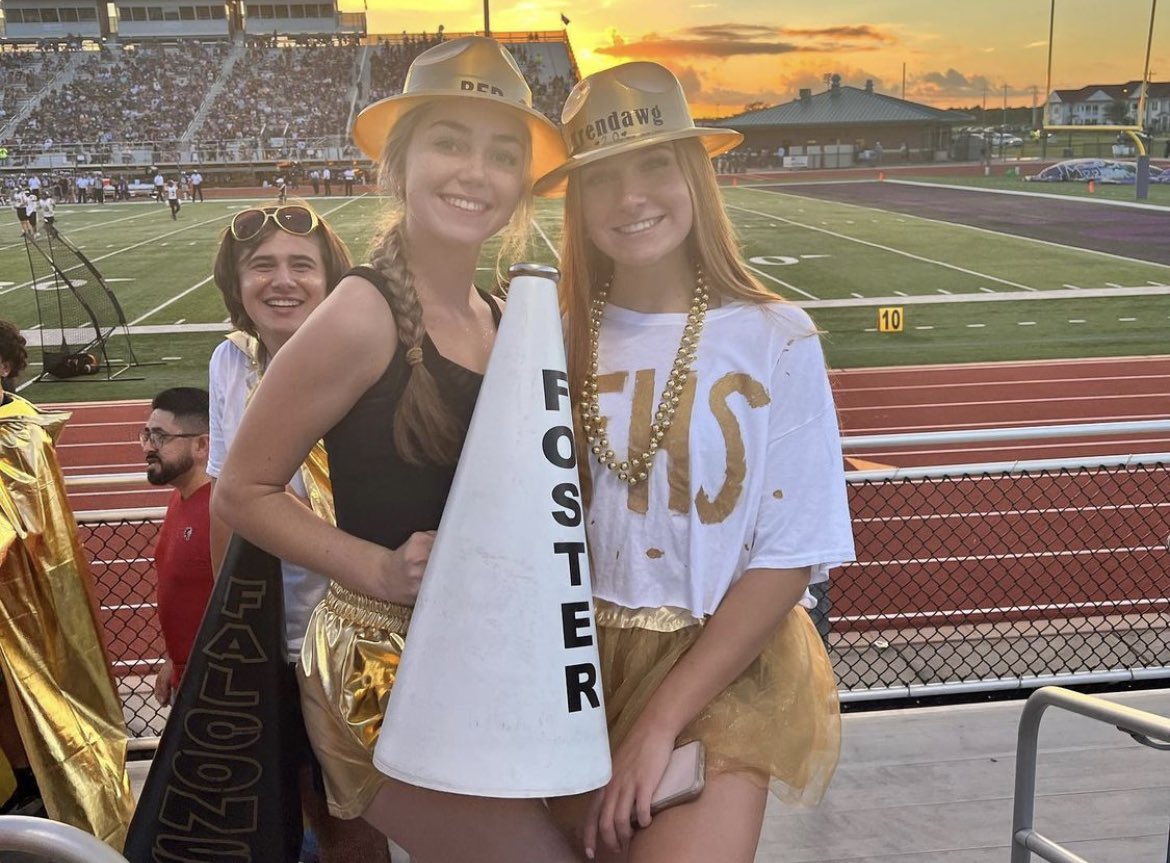fosterhselite's tweet photo. THE FALCONS ARE 4-0!!!! another big win for our boys as they beat Angleton 35-7!! don’t let the size of the student section fool you, these kids were ON FIRE!! thanks to everyone who made the drive out there, we hope to see everyone back next week!💛🦅🙌🏼 #ptn #ffnd #gofalcs #fnl https://t.co/CnqPAZqNDd