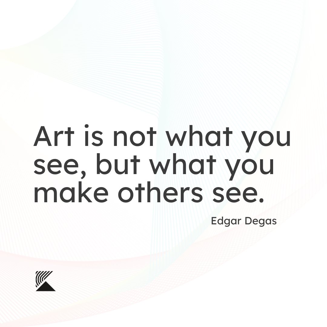 kicky_art's tweet photo. Artists play a crucial role in sparking the imagination. Art can influence our perspective and help us envision a different world. 
#ArtQuote #JoinKicky https://t.co/Yu7lndfsZM