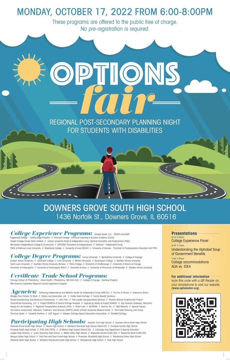 TheNestELHS's tweet photo. Check out the Options Fair - a regional post-secondary planning night for students with disabilities. #leydenpride #thenest https://t.co/aHkCVDWm2s