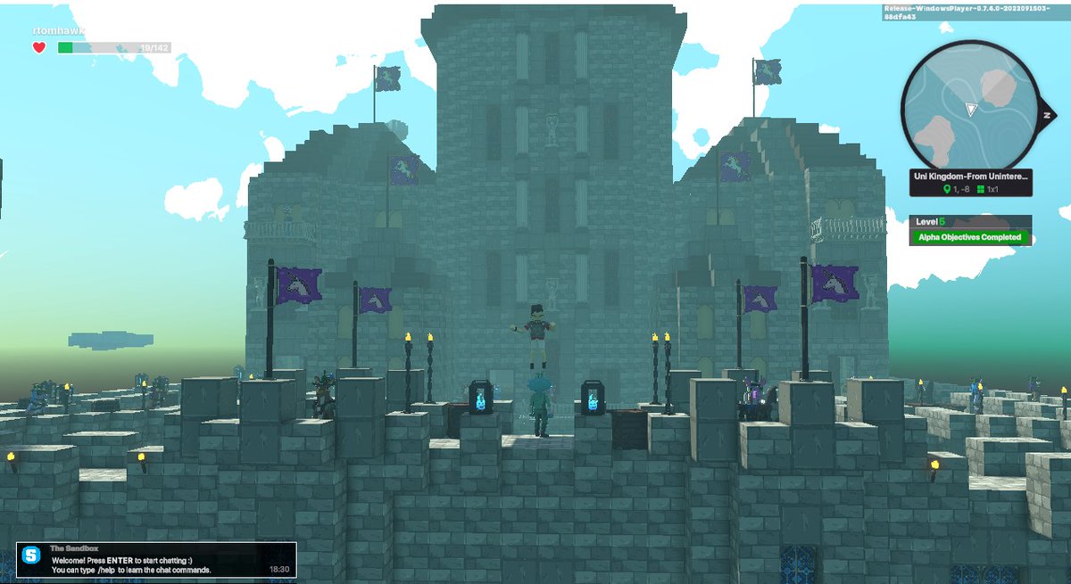 kolomter's tweet photo. @U_UnicornsNFT @TheSandboxGame The Most Beautiful Castle 🏰🦄
#UninterestedUnicorns #SandboxAlphaS3Giveaway #Giveaways #UniKingdom #Unicorns https://t.co/RAmqYSk9ql