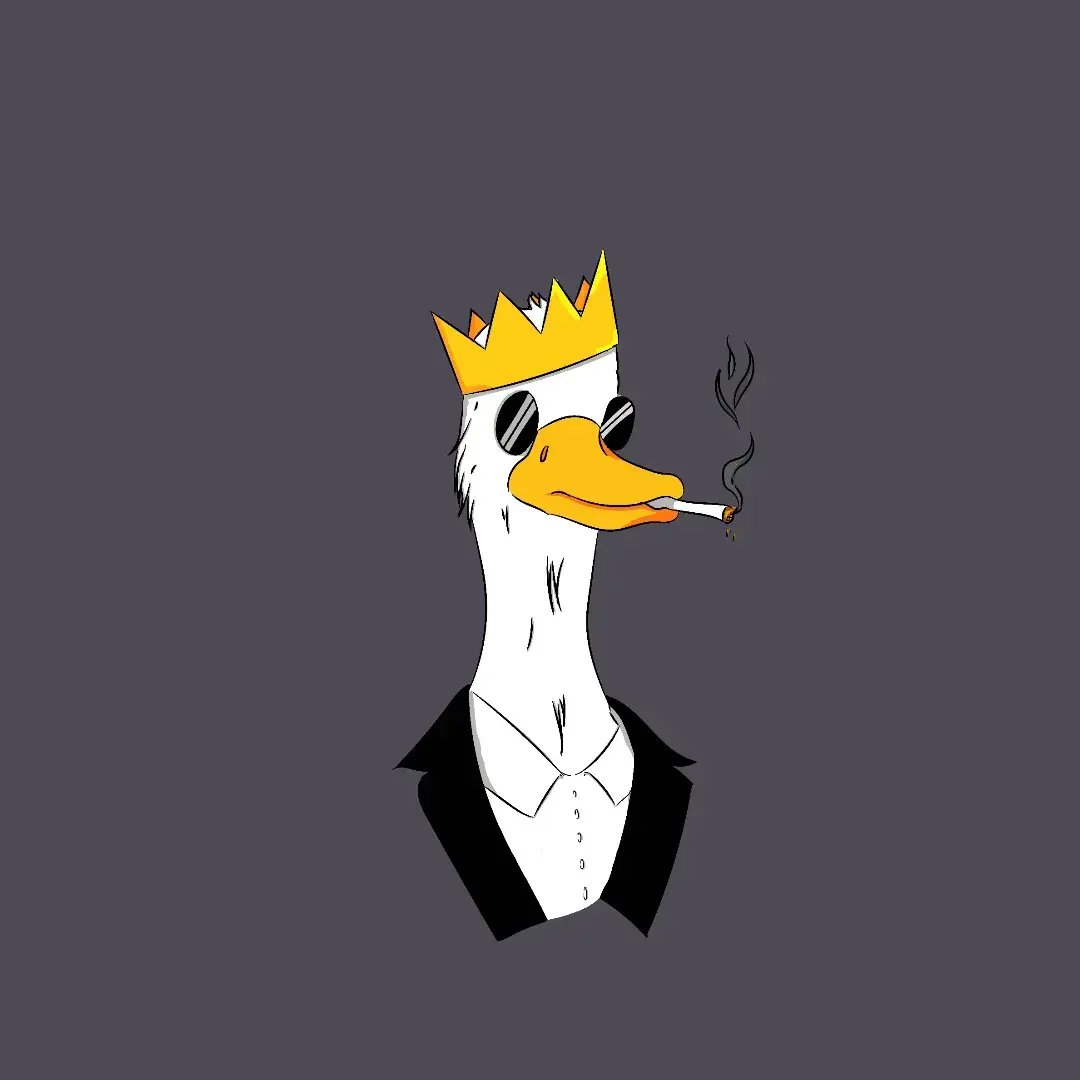 King Duck !!!!

NFT in the collection : opensea.io/assets/matic/0…

#NFTProject #OpenSeaNFT #duck #digitalart