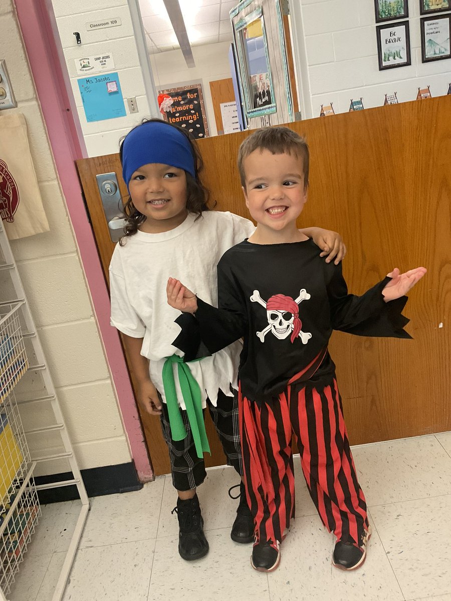 Argghhh, Matey! #InternationalTalkLikeAPirateDay #ECSE3 #teamwfisd <a href="/wfcunningham/">Cunningham Cougars</a> <a href="/WFISDschools/">Wichita Falls ISD</a>