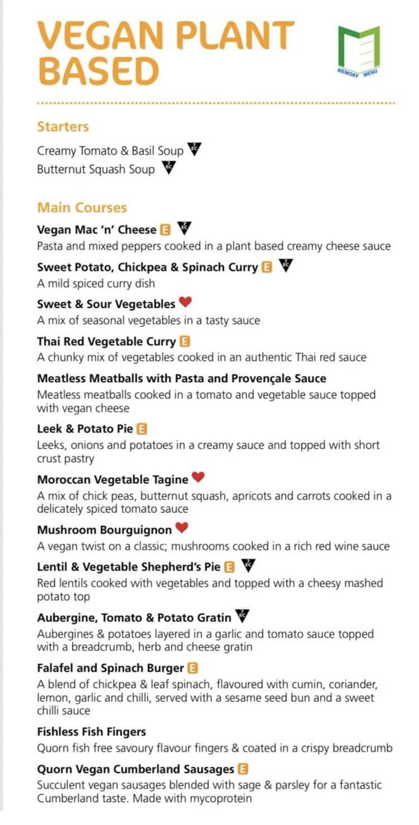 VeganOlive1's tweet image. #Vegan menu at Nottingham City Hospital.. Well done @nottmhospitals 👏👏 Someone posted this on a #Vegan FB group...Wow I thought it was a restaurant menu at first..This is amazing &amp;amp; needs rolling out to every hospital #Veganfriendly #Veganfoodshare