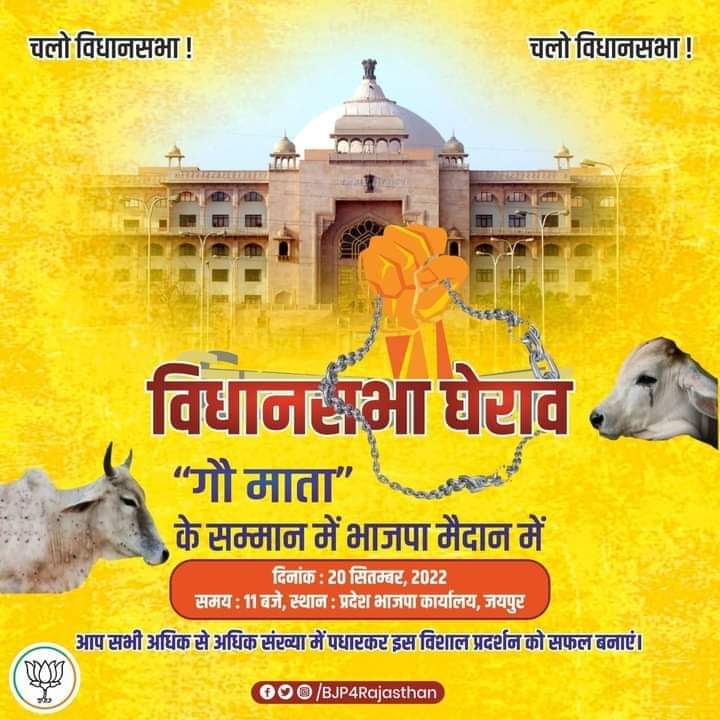 JailendraB's tweet photo. राजस्थान में भाजपा गौमाता के अपने सटीक मुद्दे पर  संघर्षरत है, और मध्यप्रदेश में गौमाता की दुर्गति पर कांग्रेस मौन क्यों है...!!
@RahulGandhi @jitupatwari @OfficeOfKNath @rajnathsingh https://t.co/g5VwGvQG7p