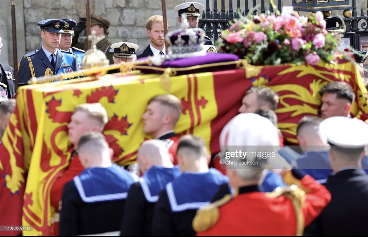 ChrisJack_Getty's tweet photo. An emotional send-off for an incredible woman - Scenes from the state funeral of HM Queen Elizabeth II https://t.co/HJZcnMR7uf