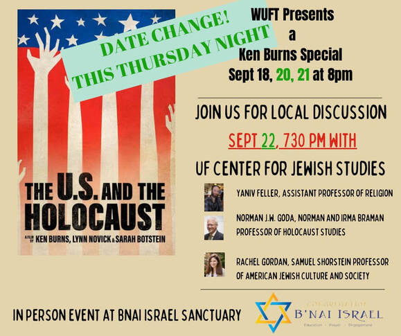JewishStudiesUF's tweet photo. Come see us this Thursday at the Bnai Israel Sanctuary @ 7:30! #Gainesville #jewish #jewishstudies https://t.co/VIn43G9uhG