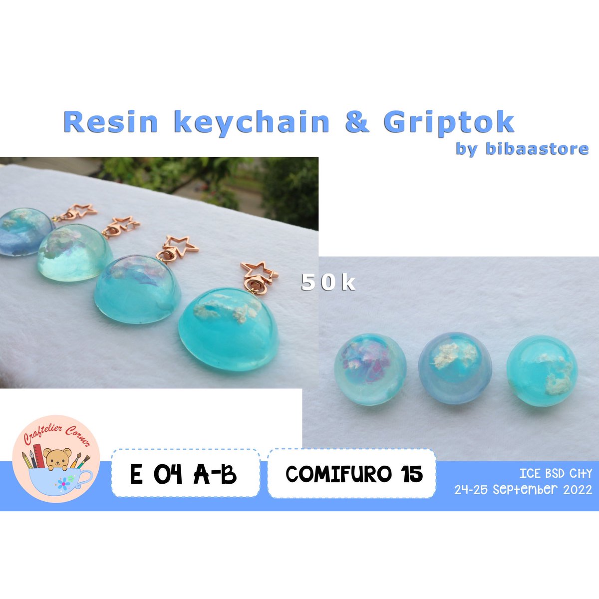 CraftelierCo's tweet photo. halo craftelier corner ikutan comifuro 15 lho, mari dicek katalognya, jangan lupa mampir ke booth kita ya

Katalog part1

#comifuro15 https://t.co/uq7BKdtC3y