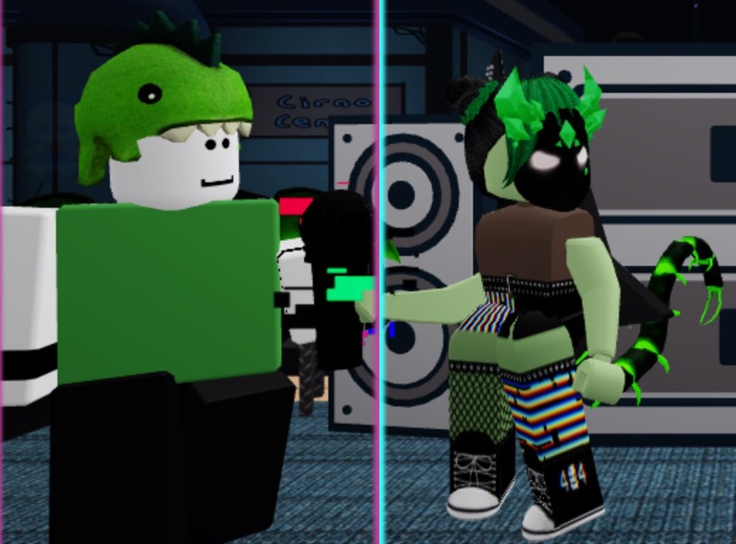OriginsKyle's tweet photo. @m3t4lreen and me in fnf (she doesn't know how to play)

#robloxart #robloxavatar #FNF #originalcharacterart https://t.co/7PwqpSWuBv