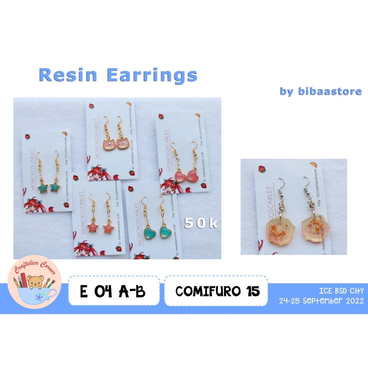 CraftelierCo's tweet photo. halo craftelier corner ikutan comifuro 15 lho, mari dicek katalognya, jangan lupa mampir ke booth kita ya

Katalog part2 https://t.co/OAzE2M227Z