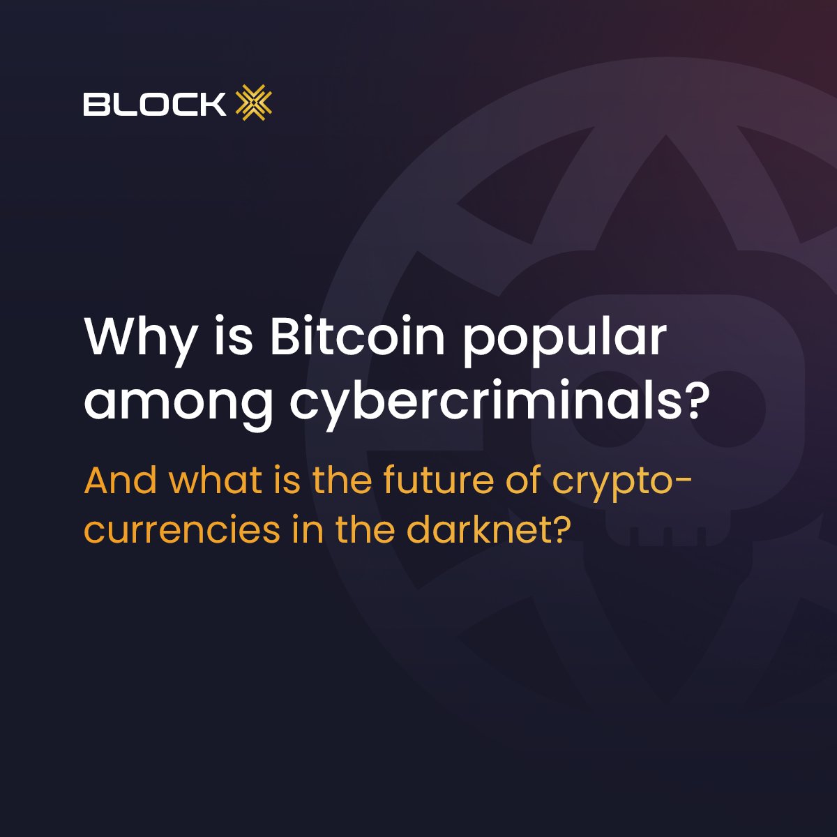 MyBLKXOfficial's tweet photo. Crypto Did You Know?!

"How is crypto involved in the dark web?"

Tag someone you know who'd like this. https://t.co/JtUIqj79vt