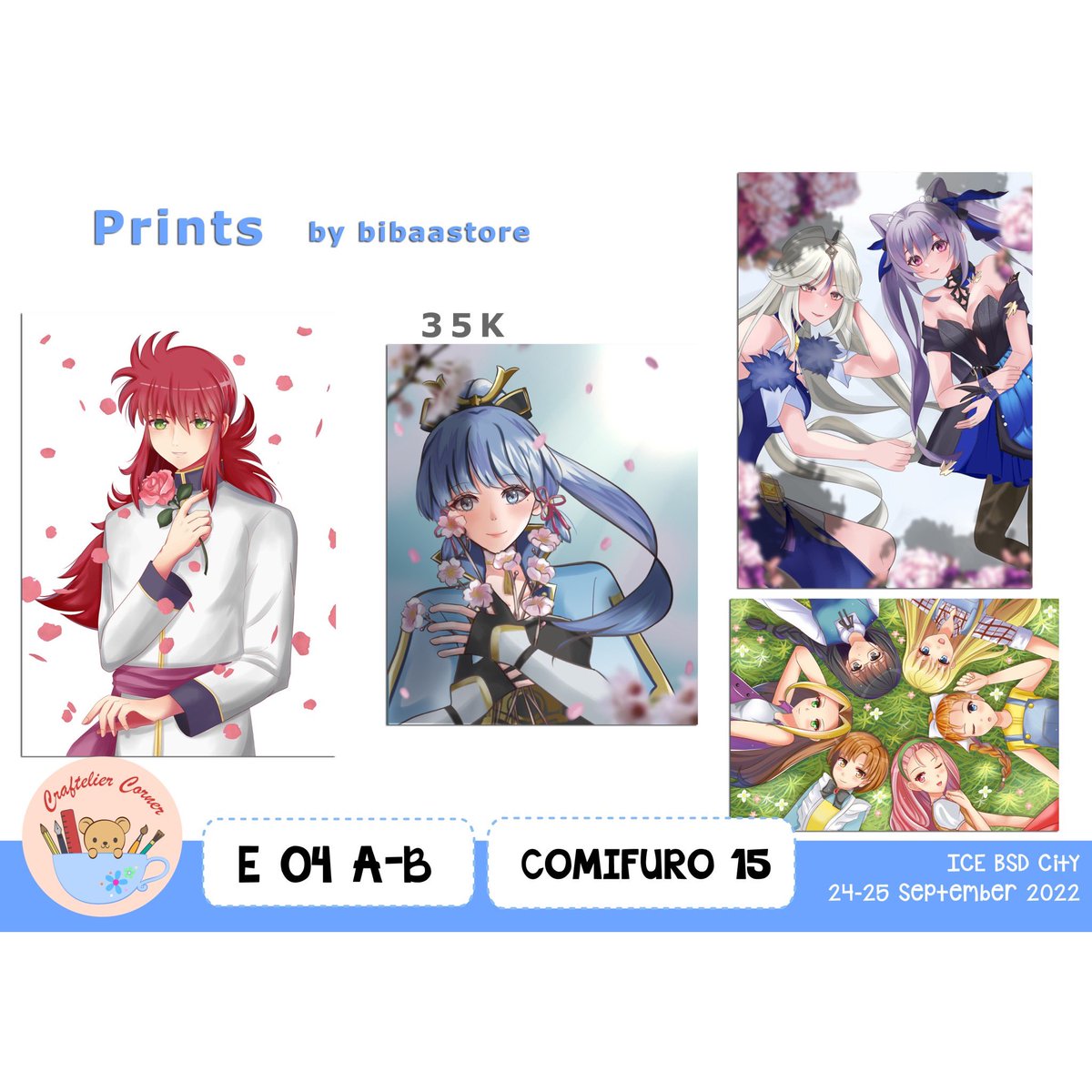 CraftelierCo's tweet photo. halo craftelier corner ikutan comifuro 15 lho, mari dicek katalognya, jangan lupa mampir ke booth kita ya

Katalog part3 https://t.co/nZmnzjQgjT