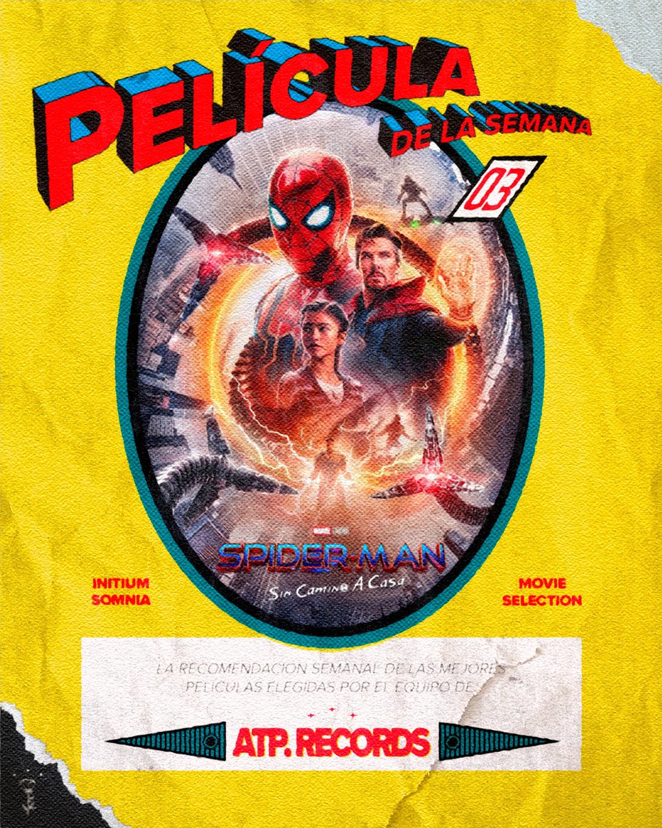 atprcd's tweet photo. ¡La recomendación de la semana! Este título nos complació con la aparición de varios personajes queridos a través de la historia y 11 minutos de escenas eliminadas. 🕷️🕷️🕷️

📸@JosueRamirez07 

#movies #theatre #video #movie #film #films #videos #actor #actress #cinema #dvd #hero https://t.co/6SVma8PDnw