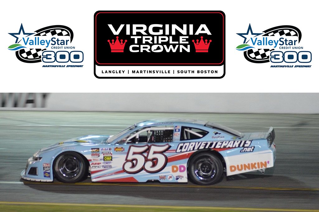 It'll all come down to Martinsville to see who will win the prestigious #VATripleCrown! Chesapeake’s @markwertz55 is currently leading in points heading into the #ValleyStar300! Be there for the finale: nas.cr/3O4WjoR