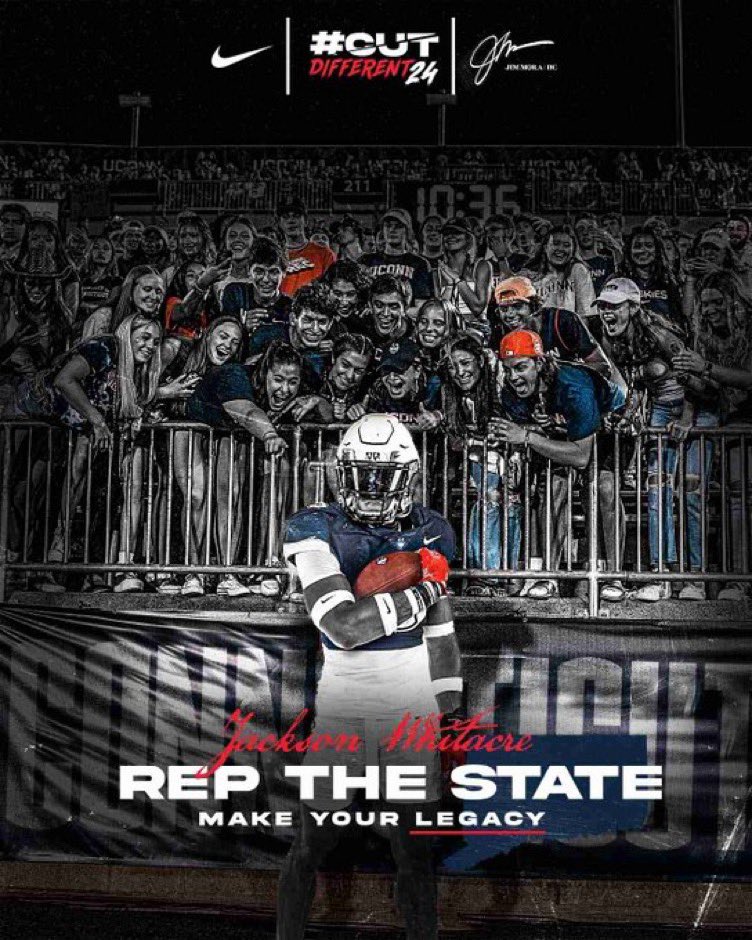 JacksonWhitacr3's tweet photo. #CutDifferent24🐾📸 @UConnFootball @Beau_Davidson https://t.co/OuYpYtOfSa