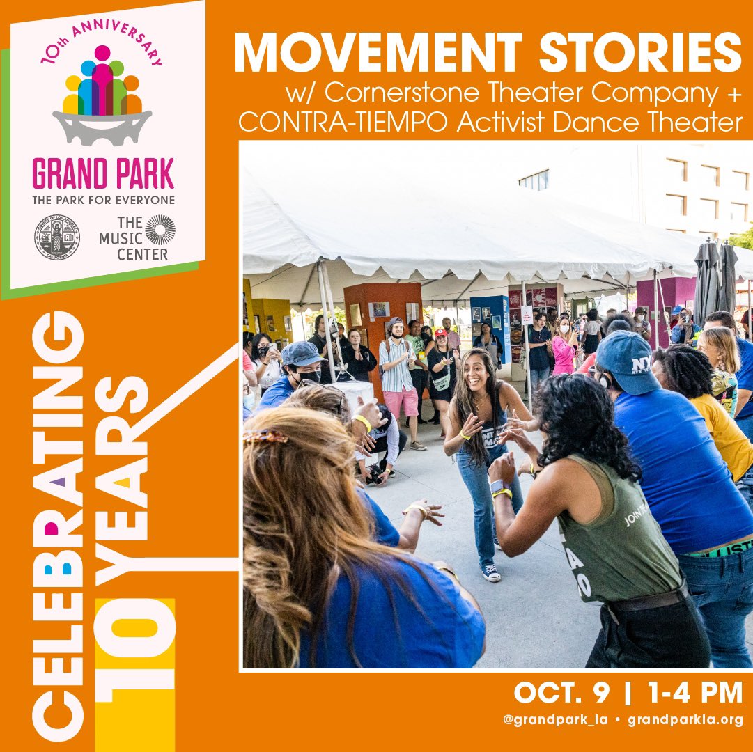 ✨ Join us for Grand Park's 10th Anniversary Family Festival + CicLAvia's Heart of LA on Sunday, October 9 from 9AM-4PM!⁠
⁠
💖 Spotlighting community partners, non-profit organizations and local businesses, you're invited to join in the free family-friendly activities: