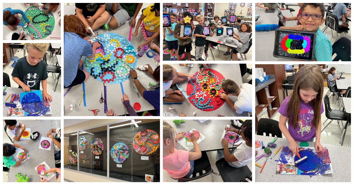 TheBethanyBunch's tweet image. Intl Dot Day occurs every 9/15 in schools &amp;amp; communities around the world and celebrates creativity, courage and kindness! Last week, our students celebrated by creating their own dot art. Way to go Bethany artists! #BethanyBunchRocks #PlanoISDDotDay #PISDCreatesArt @Plano_Schools