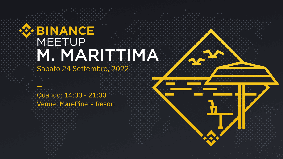 ABBIAMO UN BIGLIETTO IN PIÙ PER IL MEETUP DI BINANCE A MILANO MARITTIMA DI SABATO!!

Se lo vuoi:
- Like + retweet + seguimi
- Commenta dicendo perché vorresti venire

Quando torno da palestra scelgo il vincitore, quindi affrettati!!