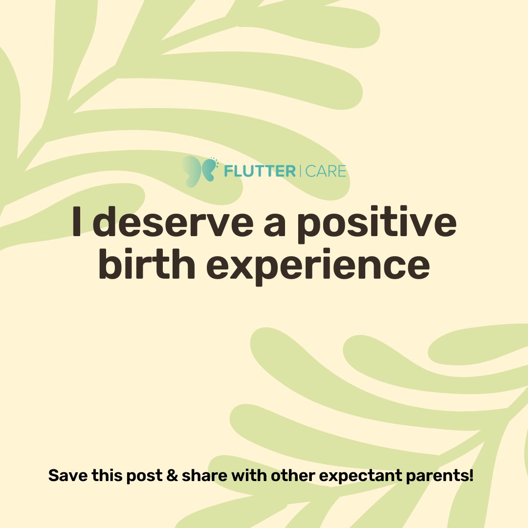 fluttercareinc's tweet image. It&apos;s a new week! Here are two affirmations for you to repeat to yourself to help you feel more in control of your pregnancy and birth.

#postiveaffirmations #positivity #affirmation #mentalhealth #mentalhealthjourney #anxiety #pregnancy #pregnancyjourney #babyontheway