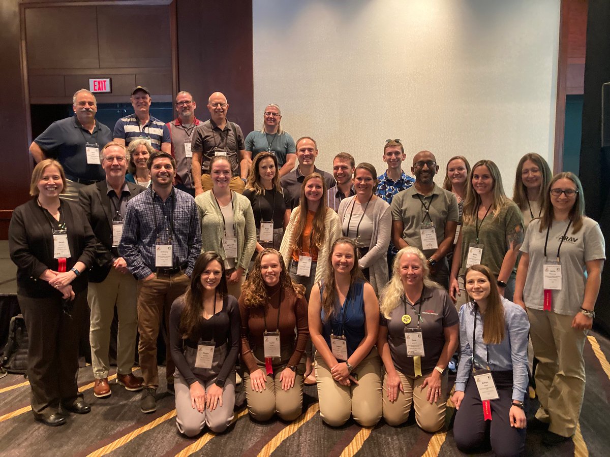 REPRESENTING. #NCStateVetMed professors, students, alumni, residents and other research collaborators are in Houston this week for the <a href="/AazvZoovets/">AAZV</a> convention, where some will be featured speakers in 13 events. Zoological medicine includes zoo and wildlife animals. #vetlife