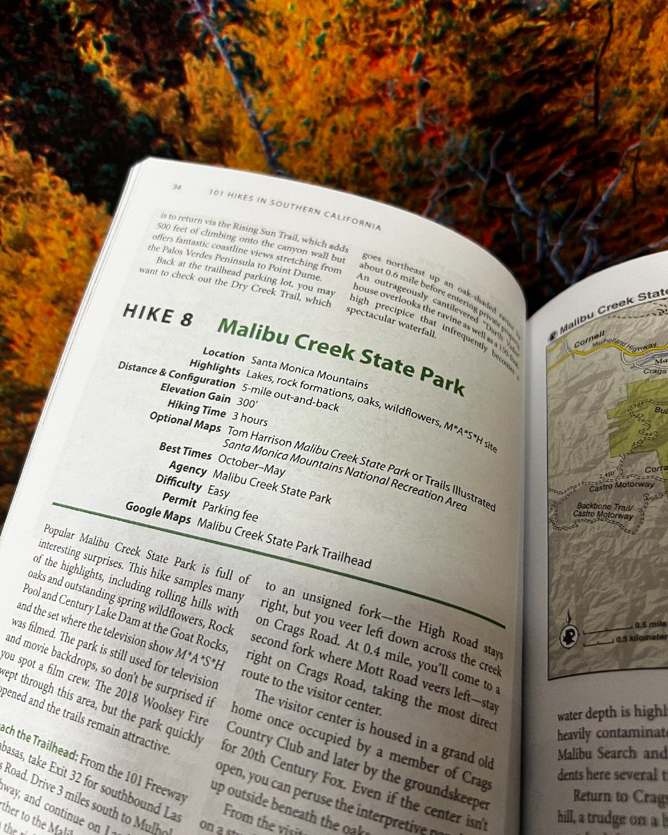 Check out Malibu Creek State Park, featured in the most recent edition of our field guide 101 Hikes in Southern California by David Harris.

Pick up this title today by visiting the link in our bio and navigating to our shop!
advkeen.co/3xT7fRt