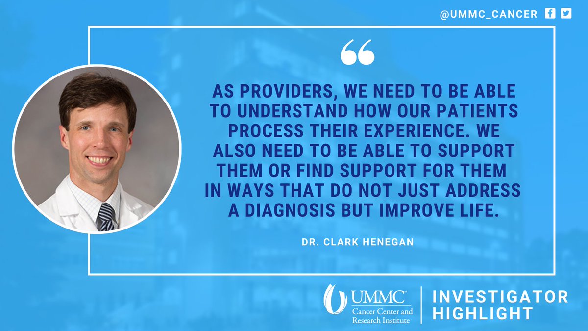 UMMC_Cancer's tweet photo. #CCRIHighlight Meet Dr. Henegan, associate professor of medicine, who heads the CCRI team that treats genitourinary cancers. He also helps coordinate clinical trial efforts for those cancers. Read more about Dr. Henegan and his role in cancer treatments: https://t.co/N7r5eJ1gZU. https://t.co/DNwOTPUTY3