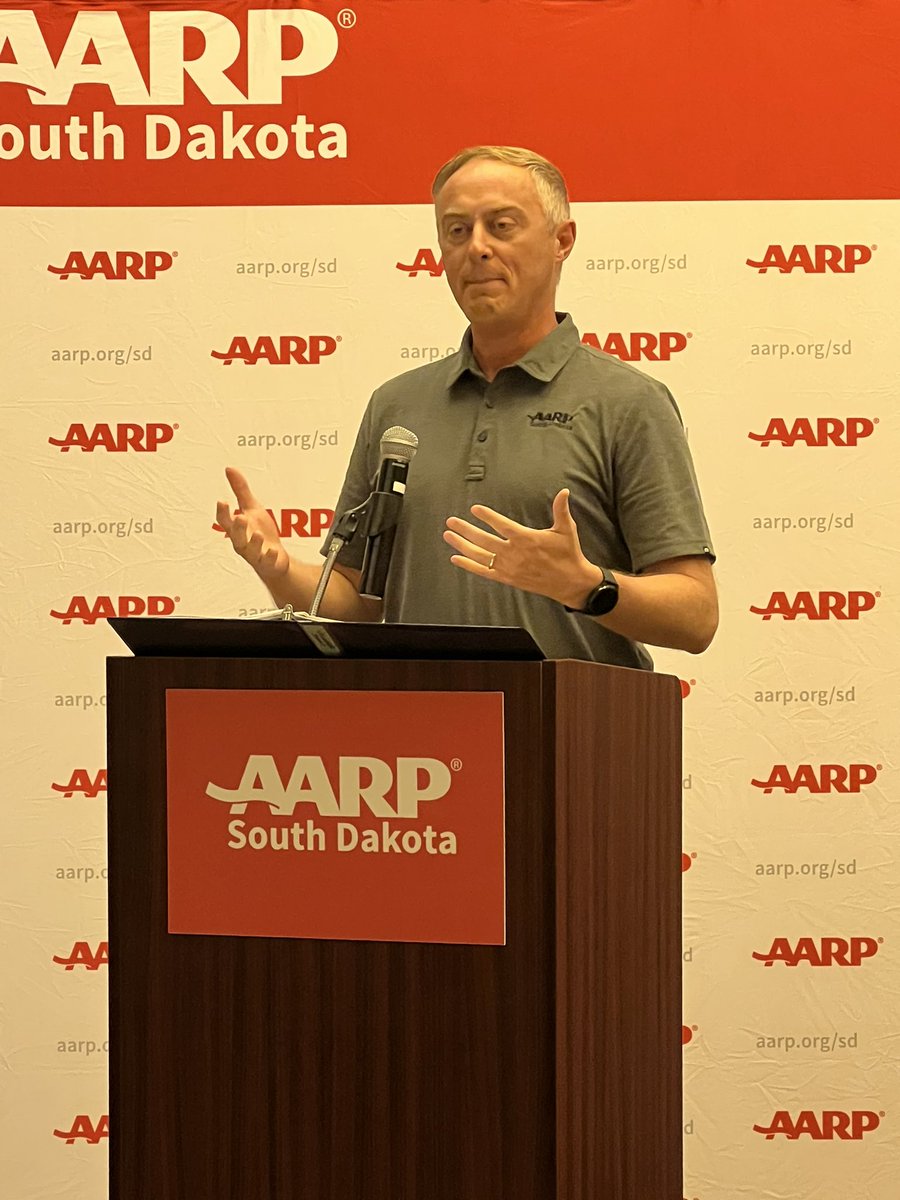 AARPSD's tweet photo. Our #SDVolSummit22 is underway! So excited to have #volunteers from across the state with us in person for the next two days. #AARPVolunteer https://t.co/rm9VGkxkKP