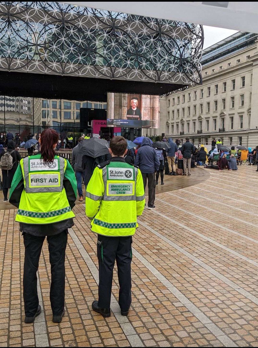 Saying farewell to the Queen whilst keeping Birmingham safe