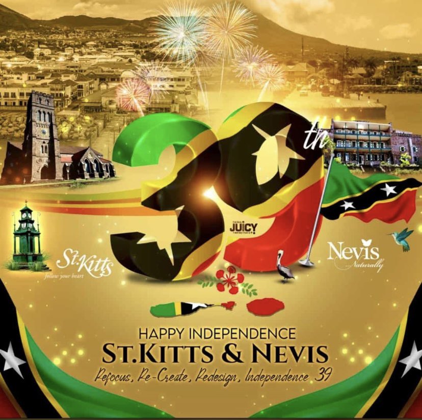 Happy 39th Independence 🇰🇳