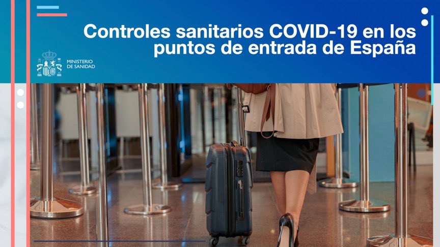 ConsuladoEspSP's tweet photo. 🔊 A partir de amanhã, 20 de setembro, NÃO será necessário preencher o formulário de controle sanitário nem apresentar o código QR #SpTH no aeroporto de chegada na 🇪🇸. 
ℹ️🔗 https://t.co/bOMMiwOOuy https://t.co/9ueZTjVvVj