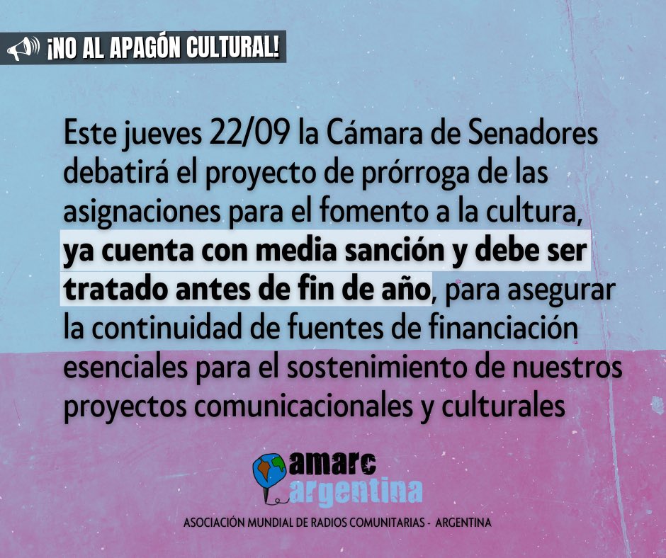 Amarc Argentina tweet media