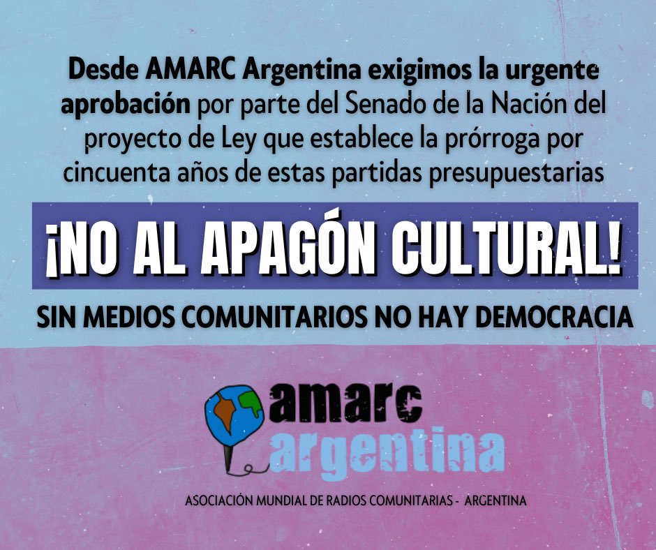Amarc Argentina tweet media