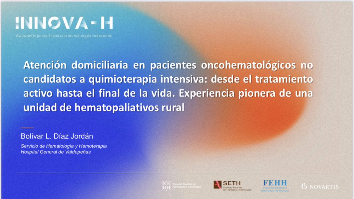 BolivarDiaz_HEM's tweet photo. Porque en la España vaciada también hay ciencia, innovación y, más que nada, humanismo! En este congreso de la @sehh_es lo daremos todo! Difúndenos @SETH__Oficial @secpal_ @scmHematologia #INNOVAH @matobaluda #HematoValdepenas @servaldepenas @Actualidadval @sescamclm https://t.co/HimbK7h1tA