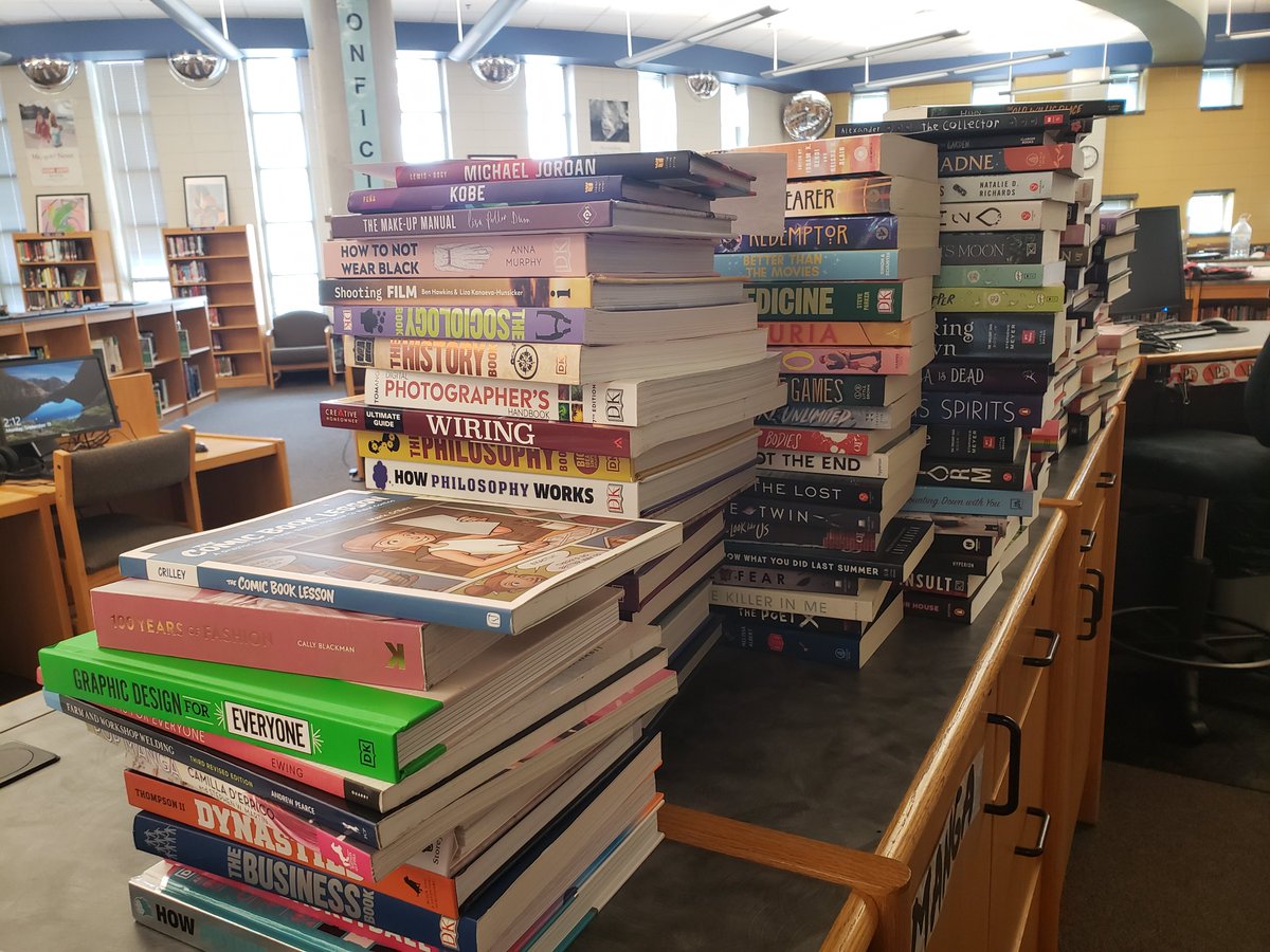 North Point High School Library tweet media