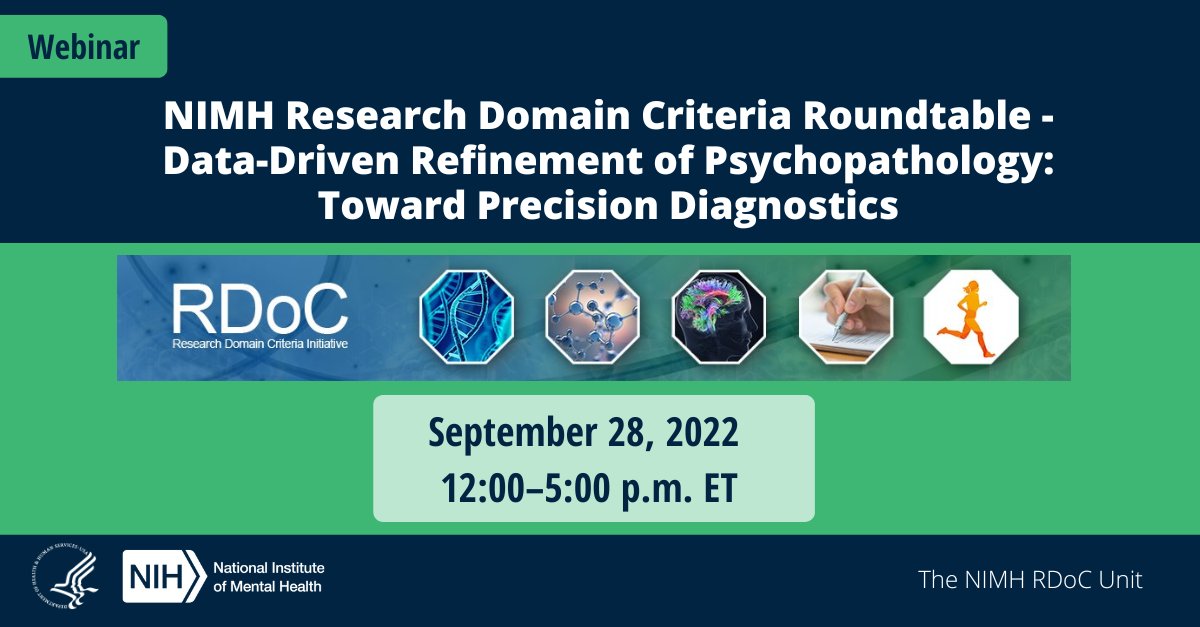 Interested in behavioral tasks for clinical decision making? Thinking about data infrastructure that allows for computational exploration. If so, our upcoming roundtable is the webinar for you. Register today! us06web.zoom.us/webinar/regist…