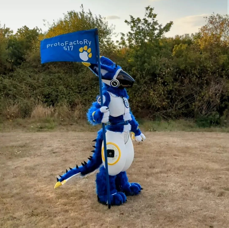 Protofactory517's tweet photo. #furry #protogen #fursuit https://t.co/Rksmtu3mcg