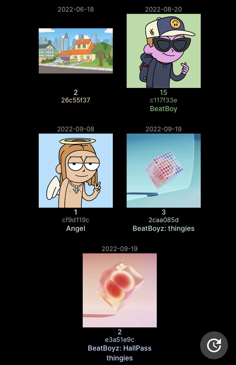 Polaroids 🐍 tweet media