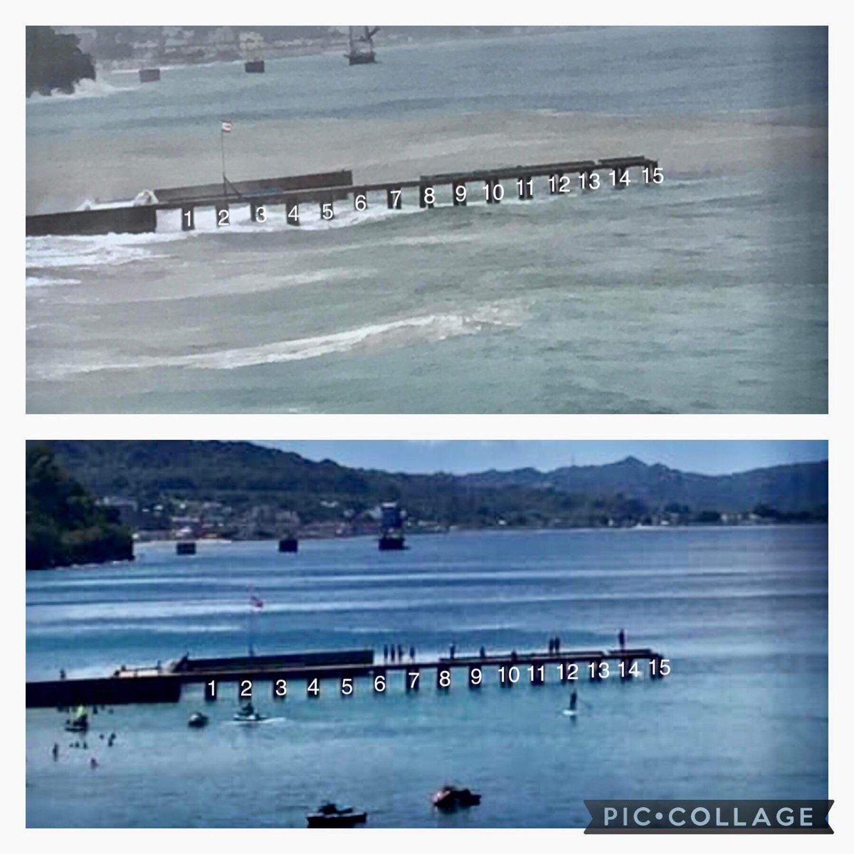 CrashBoatBeach1's tweet photo. A mí me preguntaron 1000000 de personas si el muelle de Crash Boat se cayó el muelle no se cayó. https://t.co/C57CoHJYe7