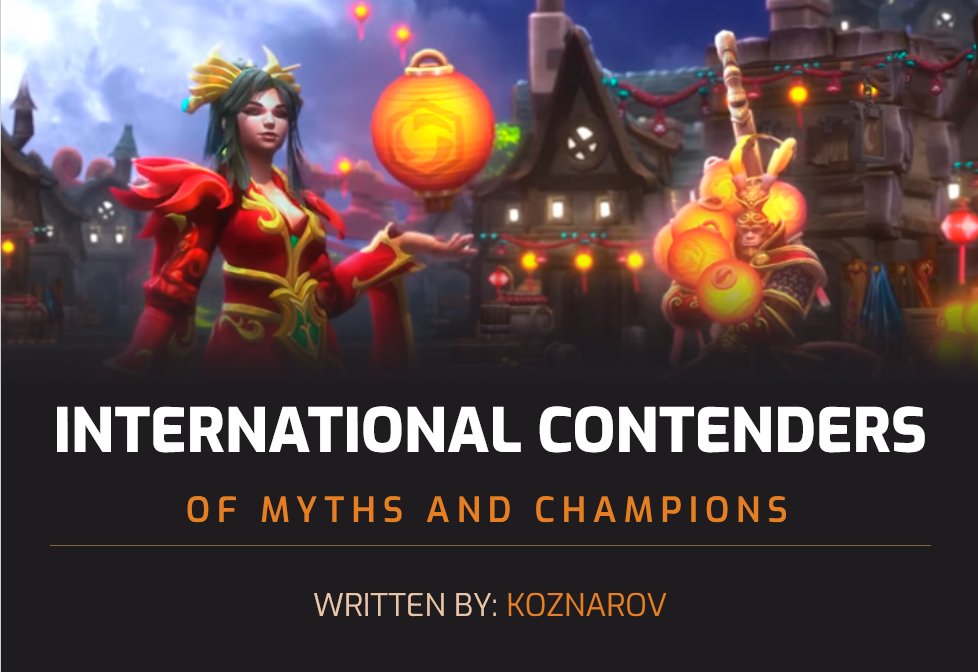 All the teams for <a href="/HOTS_Inter/">Heroes International</a> are finally locked! <a href="/koznarov/">Koznarov</a> begins our tournament preview with the first four rosters: <a href="/TEMPEST_Hots/">TEMPEST</a> Ammonite <a href="/30korg/">30K</a> and <a href="/diamondhandsorg/">Diamond Hands</a>

tl.net/forum/heroes/6…