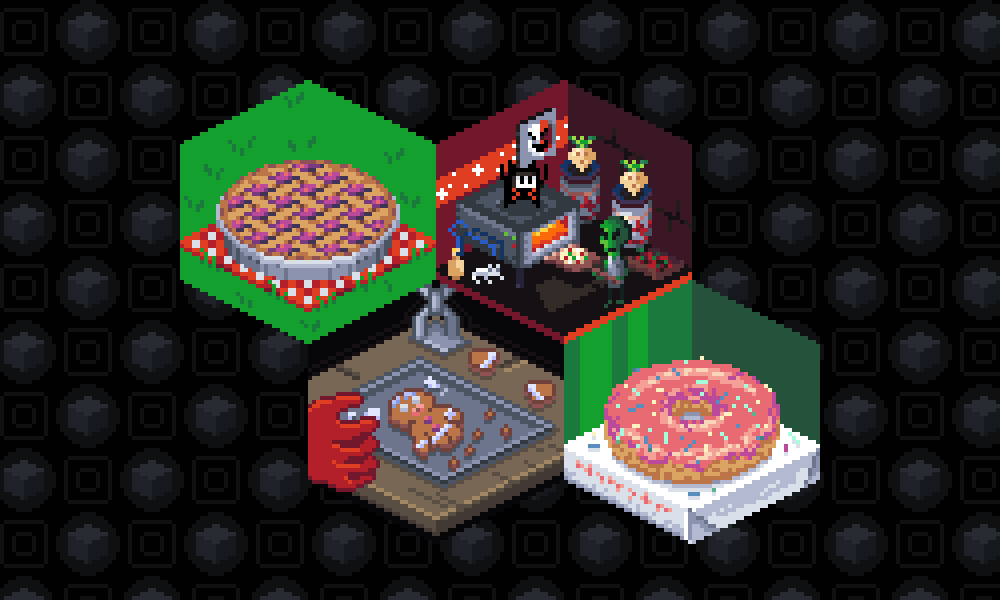 Zack Ziegler (@leonheart515) on Twitter photo The #cubecollab theme this week was Baked Goods!
Do check out these delicious delectables, designed and displayed by <a href="/DubniumGames/">🍃David Martin-Bennett🍃</a>, <a href="/LienTheAlien/">LienPixels🌌</a>, <a href="/KelpoKing/">KingKelpo (comms open)</a>, and yours truly.
Join us this week for our newest theme: Regal featuring the #tymd22 palette! #pixelart The #cubecollab theme this week was Baked Goods!
Do check out these delicious delectables, designed and displayed by <a href="/DubniumGames/">🍃David Martin-Bennett🍃</a>, <a href="/LienTheAlien/">LienPixels🌌</a>, <a href="/KelpoKing/">KingKelpo (comms open)</a>, and yours truly.
Join us this week for our newest theme: Regal featuring the #tymd22 palette! #pixelart