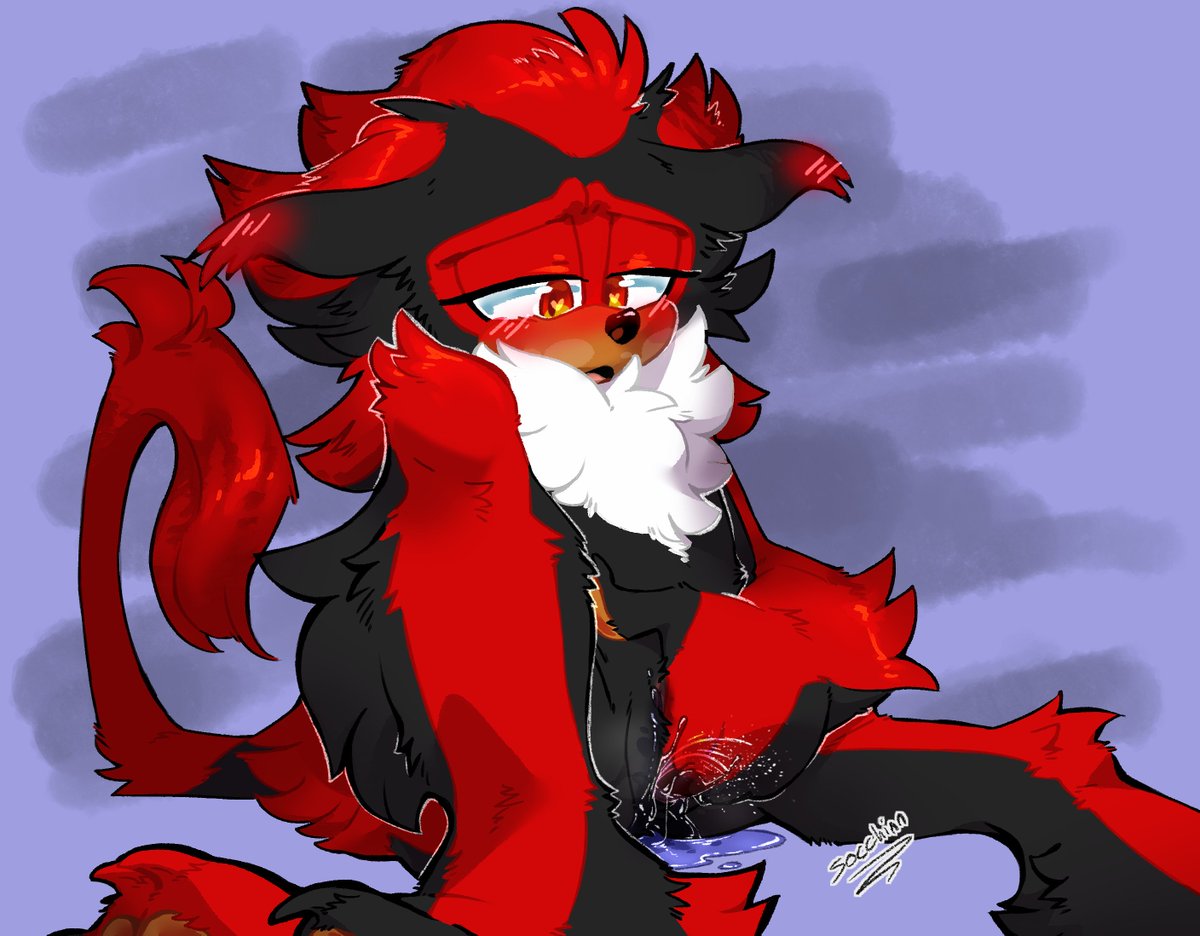 He's taking care of himself 😏

#nsfw #nsfwart #furrynsfw #furryart #sonicnsfw