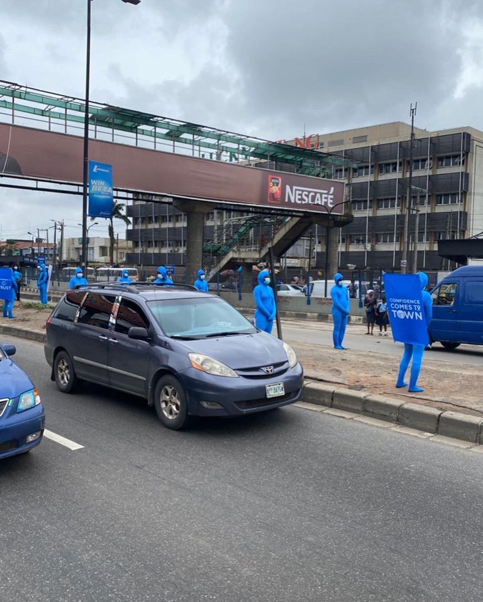 SanlamNigeria's tweet photo. Did you see the Men in Blue in your area today?
Watch out for them again tomorrow and stand a chance to win airtime when you take a picture with them.
Check our previous post for more details.
#FBNInsurance
#Insurance
#MenInBlue
#ConfidenceIs https://t.co/tdnPretwQN