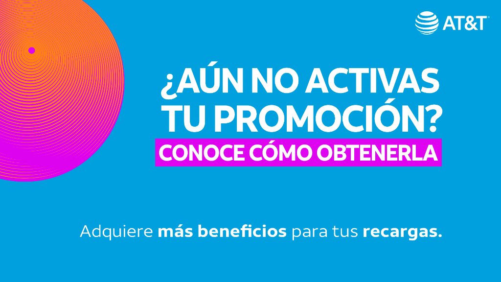 ATTMx's tweet photo. ✨📱 Activa tu promoción. https://t.co/Duv9X3ko2d