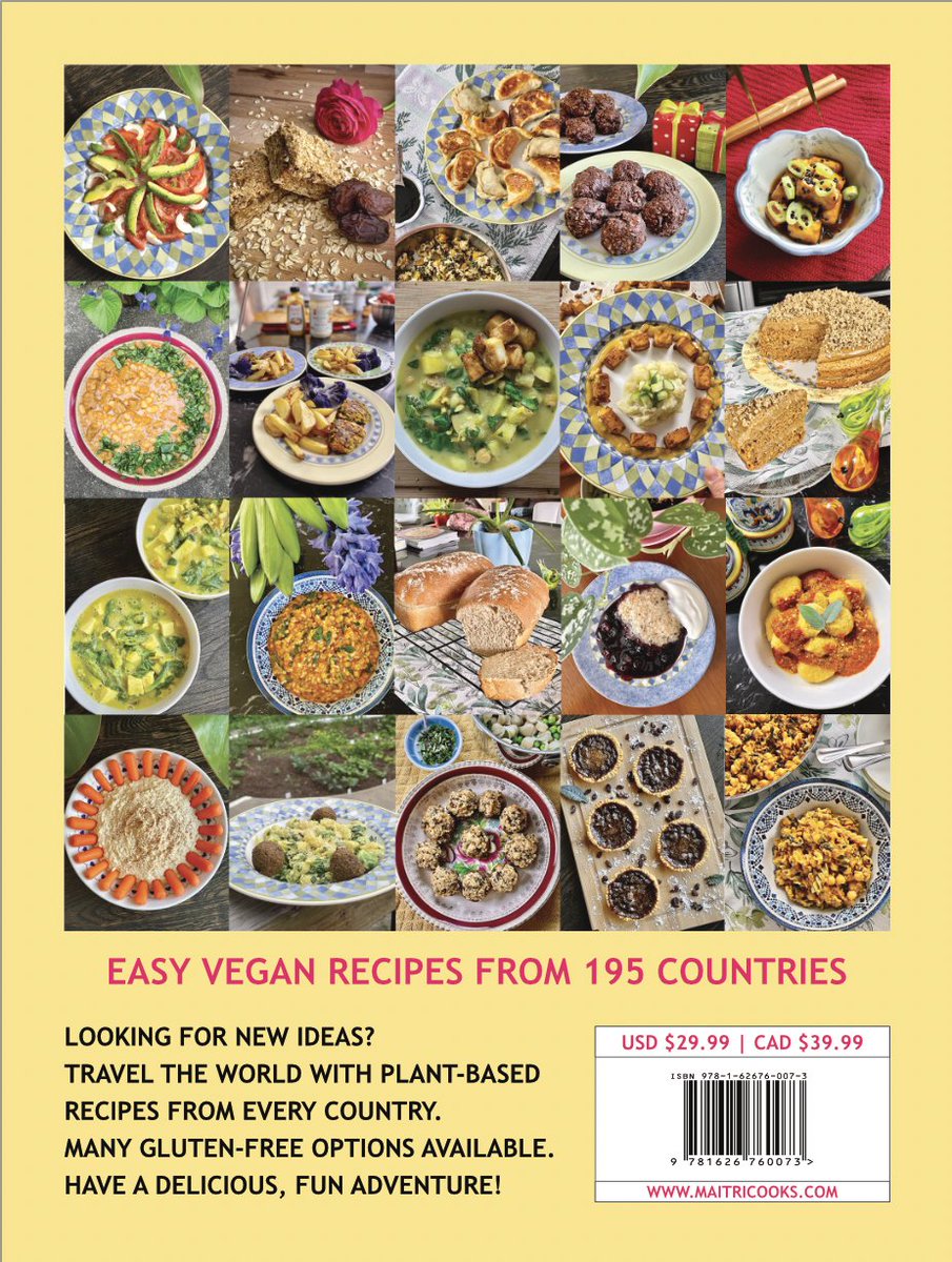 maitricooks's tweet photo. FEEDBACK REQUEST: I'm working on my third cookbook, and just designed this cover (front and back). **What do you think of the design?** Any and all feedback would be greatly appreciated! ❤️🤗🙏 https://t.co/1WHcK2rFRj
