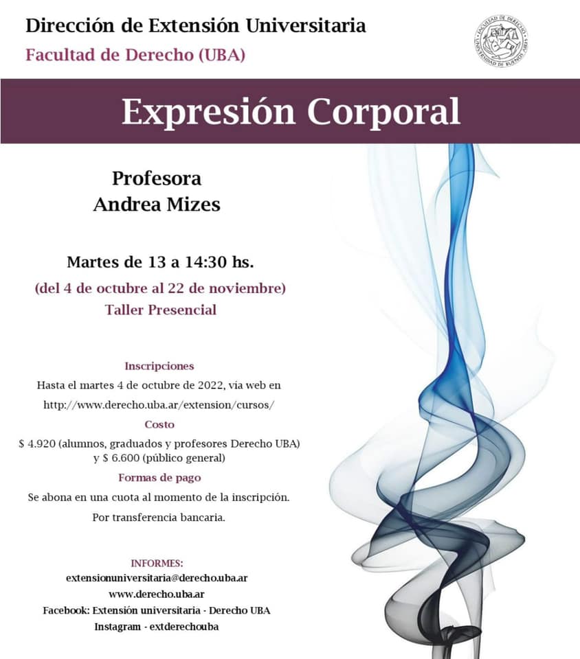 Extension Universitaria Derecho UBA tweet media