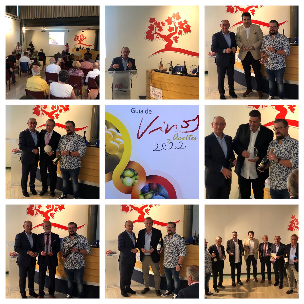 Acto de entrega de Premios de la Guía de Vinos y Aceites 2022 de <a href="/semanavi/">Semana Vitivinícola</a> ¡Mi más sincera enhorabuena a a todos los vinos, bodegas y enólogos galardonados!