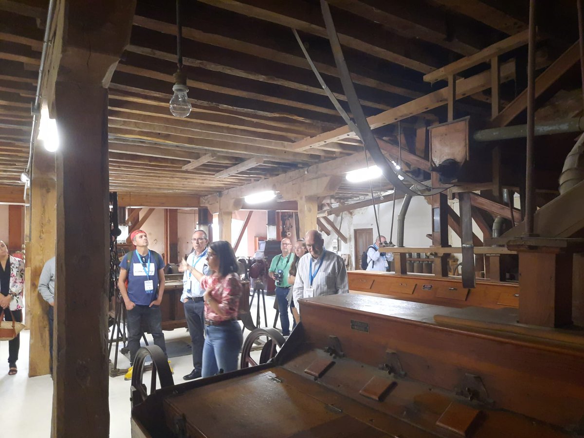 La Fábrica de harinas de San Antonio es la caja del tiempo de <a href="/AytoRioseco/">Medina de Rioseco</a> y <a href="/TurismoMRioseco/">Turismo M Rioseco</a> a quien agradecemos la visita para el Congreso Internacional del <a href="/CanalCastilla/">El Canal de Castilla</a> 2022