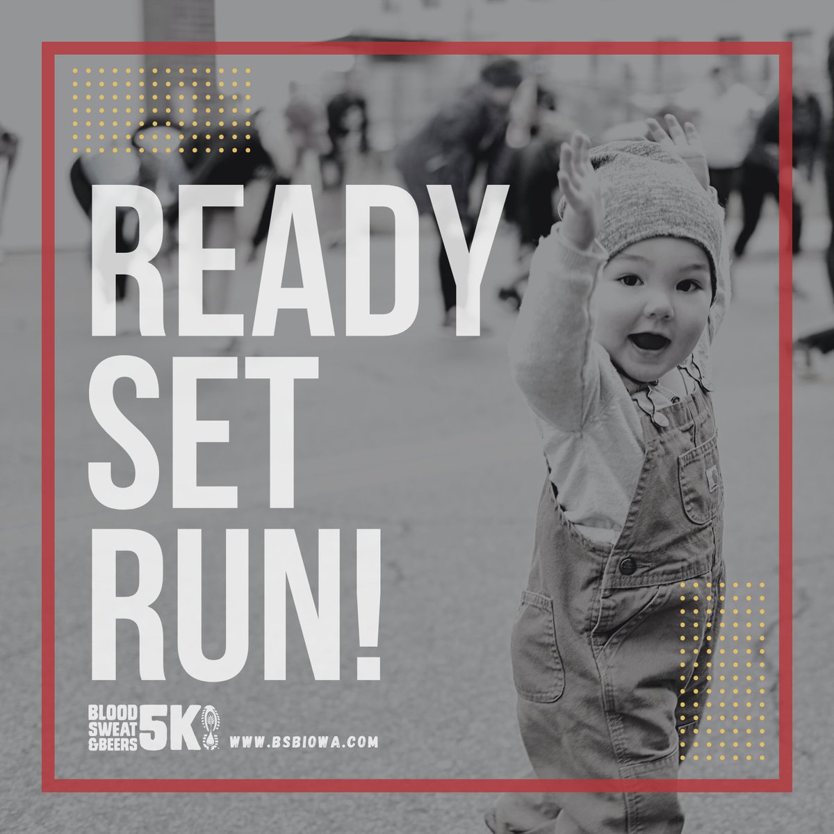 BSBIowa's tweet photo. September is #ChildhoodCancerAwarenessMonth.🎗When you register to race in #bsb5k, you're supporting local Iowa patients and families battling pediatric cancer. Sign up today at https://t.co/MO3Aw8Nrcj. https://t.co/rfunN57nbw