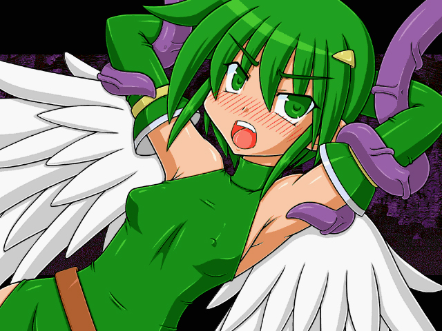 我ながら懐かしい……
へたくそで恐縮ですが、
当時でももう珍しい256色パレット色固定の産物でありますw 